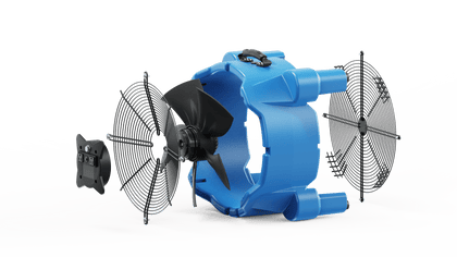 THORAIR Downdraft Axial Air Blower | Enhance Air Circulation Efficiency - Thorair
