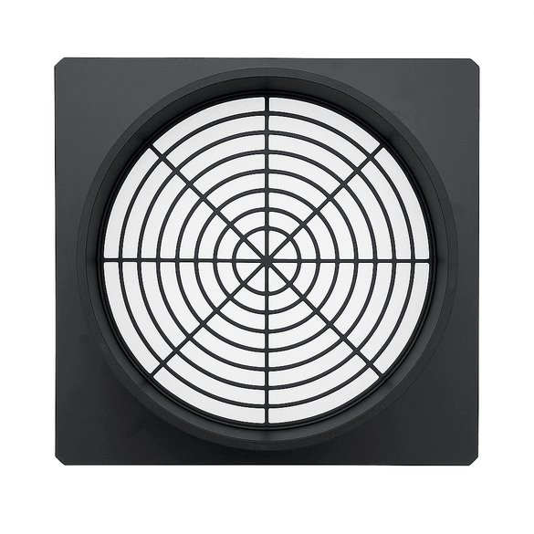 Thorair duct attachment for effective water damage restoration with a circular grid design